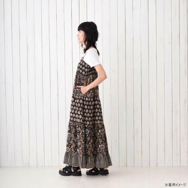 キャミワンピース シックブロック ブラック 43025160921 【北海道・沖縄・離島配送不可】 キャミワンピース シックブロック ブラック 43025160921 【北海道