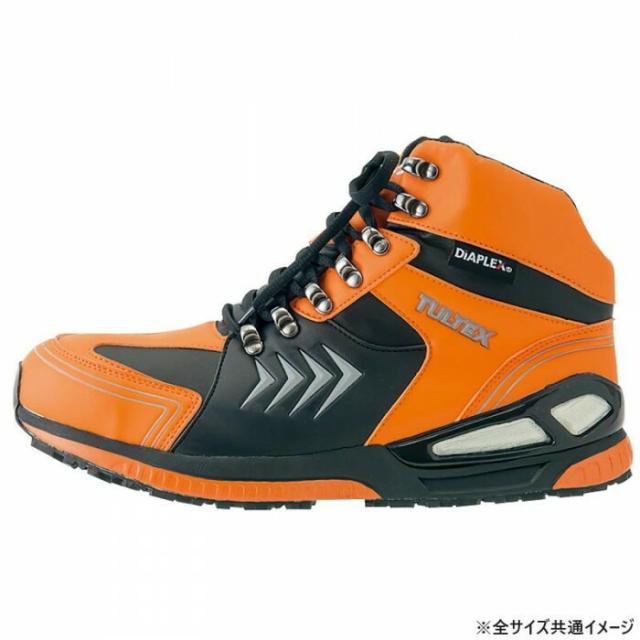 アイトス 56380 防水セーフティシューズ(ミドルカット)(男女兼用) オレンジ 26.5cm 【北海道・沖縄・離島配送不可】