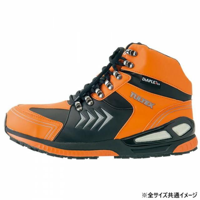 アイトス 56380 防水セーフティシューズ(ミドルカット)(男女兼用) オレンジ 29.0cm 【北海道・沖縄・離島配送不可】