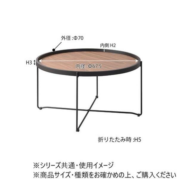 東谷 ラウンド トレーテーブル L ゴールド CIR-502MR 【北海道・沖縄・離島配送不可】_2
