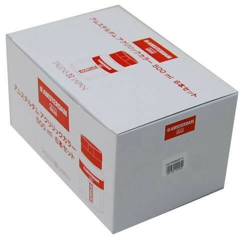 ターレンス アムステルダムアクリリックカラー500ml 6色セットA AAC5006SETA 440053 【北海道・沖縄・離島配送不可】_1