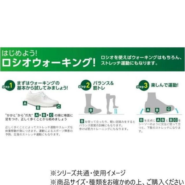 ROSIO ロシオ かかとのない健康シューズ なめらかタイプ ロシオゴールド・MS グレー　26.0cm 【北海道・沖縄・離島配送不可】