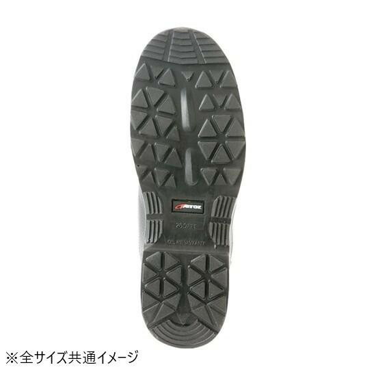アイトス　59801 セーフティシューズ(ウレタン短靴ヒモ)(男女兼用) ブラック 22.5cm 【北海道・沖縄・離島配送不可】