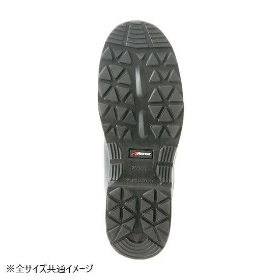 アイトス　59802 セーフティシューズ(ウレタン短靴面ファスナー)(男女兼用) ブラック 22.0cm 【北海道・沖縄・離島配送不可】