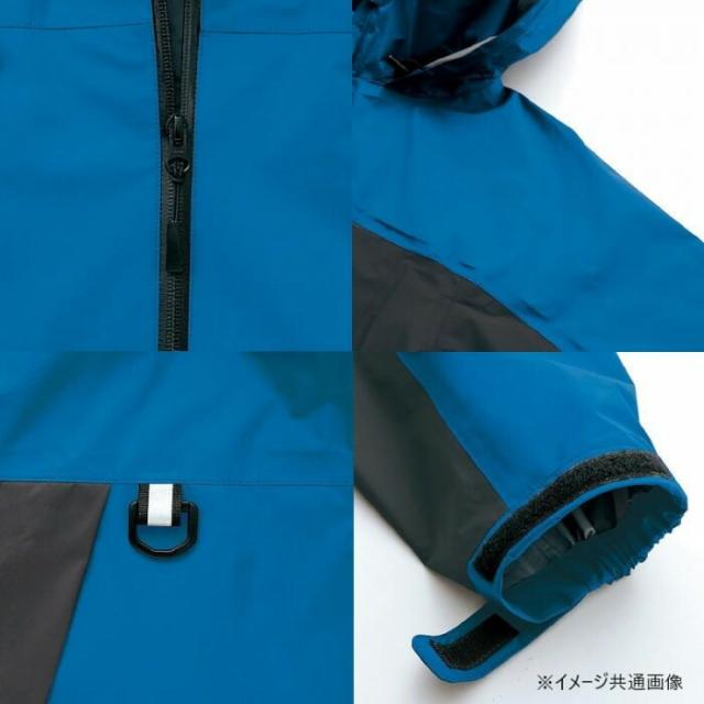 スキー スノボーウェア 上着 新品 未使用 メンズ アイトス 全天候型ジャケット ブラック×チャコール 3L 56301 【北海道