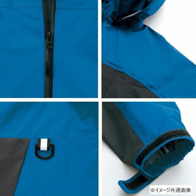 アイトス 全天候型ジャケット スチールブルー×チャコール 3L 56301 【北海道・沖縄・離島配送不可】