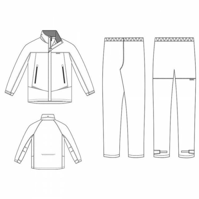 アイトス レインスーツ(男女兼用) スチールブルー 016 5L 562410 【北海道・沖縄・離島配送不可】