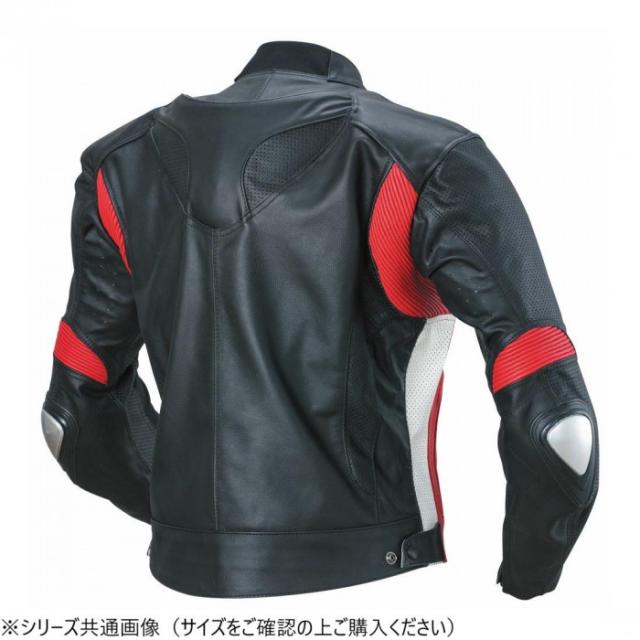NANKAI レザージャケット RDJ-34 M ブラック/レッド 【北海道・沖縄・離島配送不可】_1