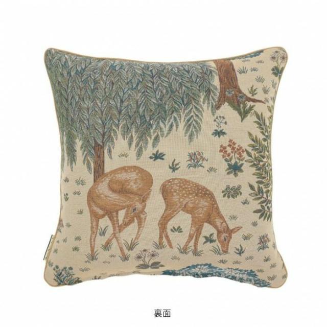 川島織物セルコン Morris Design Studio ザ・ブルック 背当クッションカバー 45×45cm LL1749 BE ベージュ 【北海道・沖縄・離島配送不可】_1