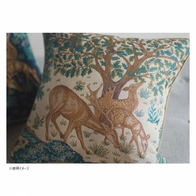 川島織物セルコン Morris Design Studio ザ・ブルック 背当クッションカバー 45×45cm LL1749 BE ベージュ 【北海道・沖縄・離島配送不可】_2