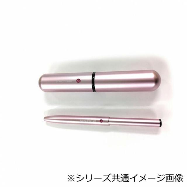 喜筆(kiHiTsu) ハート型携帯フェイスブラシ＆リップブラシセット ピンク スワロフスキー付 Frs-01P 【北海道・沖縄・離島配送不可】_1