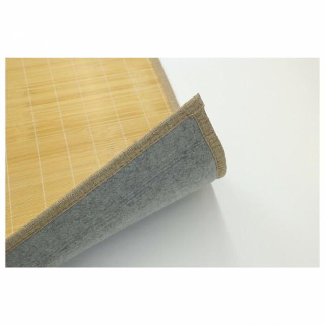 大島屋 竹ラグ フラット ナチュラル コンパクトたたみ 180x180cm 【北海道・沖縄・離島配送不可】_2