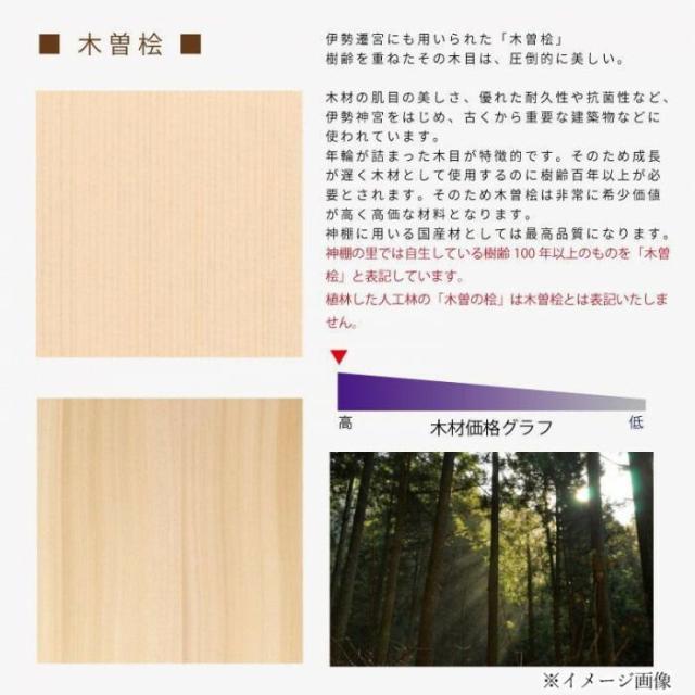 神棚の里　木曽屋根違い三社　極上 【北海道・沖縄・離島配送不可】_5