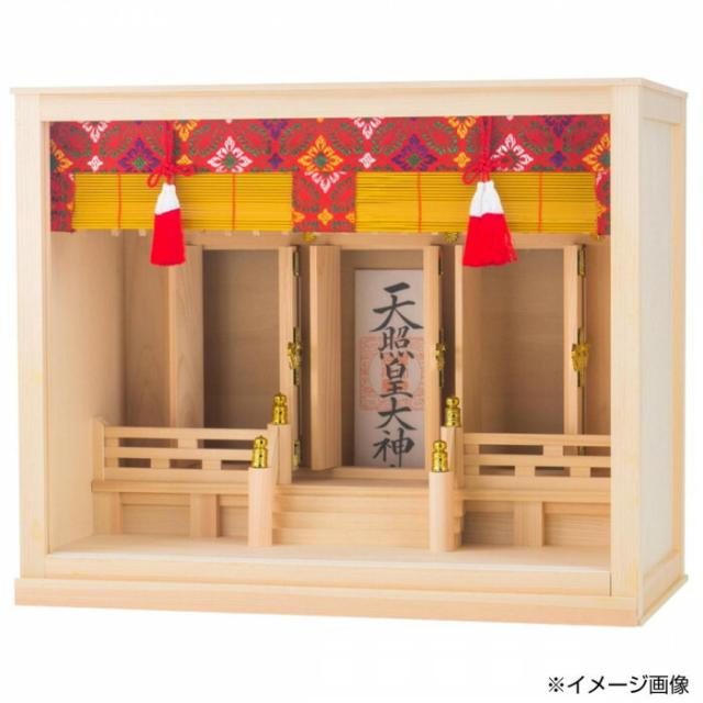 神棚の里 箱宮神棚セット 皐月 16号 神具セット付き 【北海道・沖縄・離島配送不可】