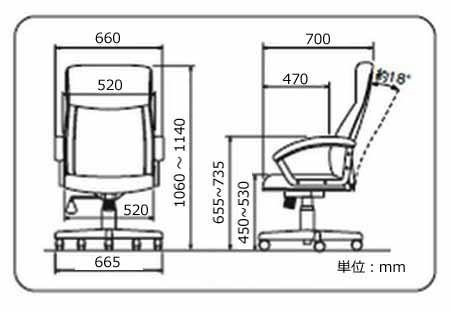 ナカバヤシ　OAレザーチェア　ハイバック　CNL-601　(BK)ブラック 【北海道・沖縄・離島配送不可】_2