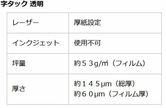 和紙のイシカワ 字タック透明 A4判 10枚入 5袋 JT-1300-5P 【北海道・沖縄・離島配送不可】_1