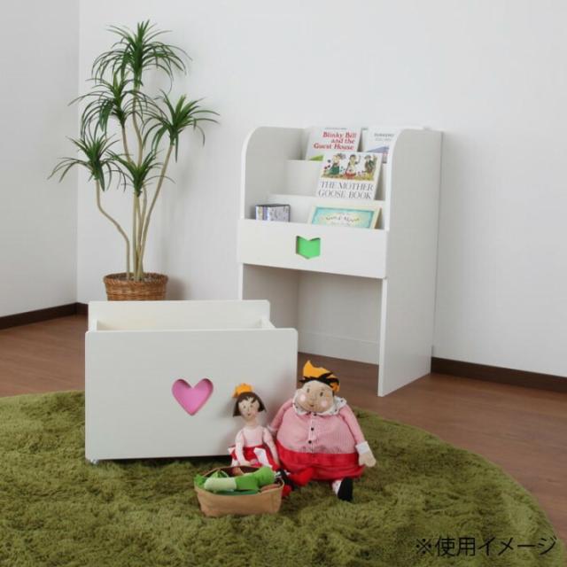 TRAINING KIDS CHEST おかたづけしたくなるワゴン付きマガジンラック TSM-59H　BW・男の子タイプ 【北海道・沖縄・離島配送不可】_3