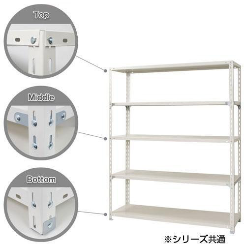スチールラック　NC1500-18-5段 間口1500×奥行450×高さ1800mm　ブラック 【北海道・沖縄・離島配送不可】_1