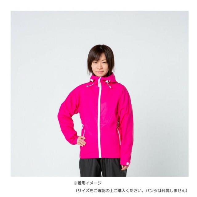 コヤナギ レインジャケット ル エスカルゴ ES7000 ローズ M 【北海道・沖縄・離島配送不可】