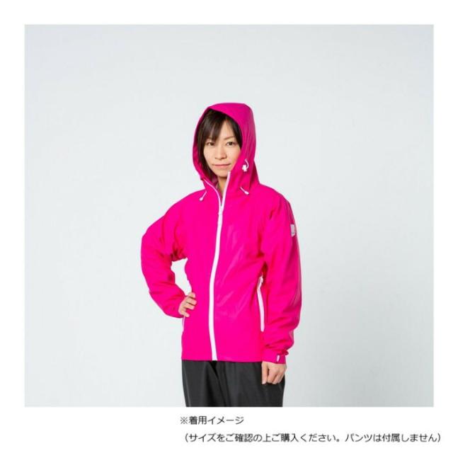 コヤナギ レインジャケット ル エスカルゴ ES7000 ローズ M 【北海道・沖縄・離島配送不可】