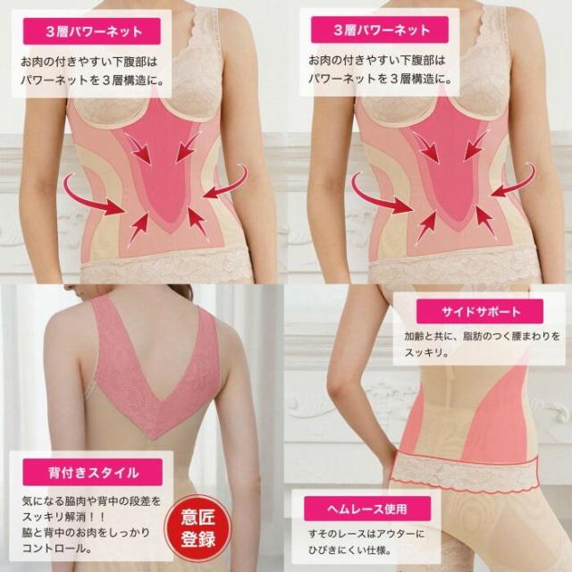 TAMURA Yauco シルキーボディシェイプ ボディシェーパー YTP04