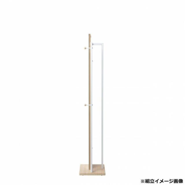 弘益(KOEKI) UTILITY ハンガー付ミラー ナチュラル HM400NA 【北海道・沖縄・離島配送不可】