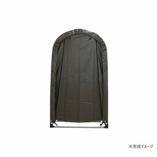 南榮工業 サイクルハウス 2台用(SB) スーパーブラウン 【北海道・沖縄・離島配送不可】_7