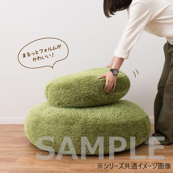 芝生風クッション シーヴァ Lサイズ 約90R×15cm 240622996 【北海道・沖縄・離島配送不可】_4