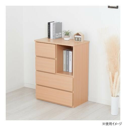 キッズルーム家具 キッズチェスト ナチュラル MIC-35CNA 【北海道・沖縄・離島配送不可】_1