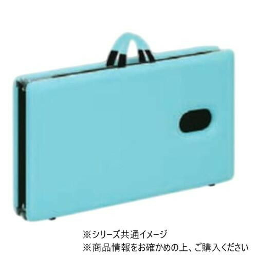 高田ベッド製作所 有孔ムーブベッド (折りたたみ式ポータブルベッド) 幅50×長さ180×高さ60cm スカイブルー TB-1007U 【北海道・沖縄・離島配送不可】_1