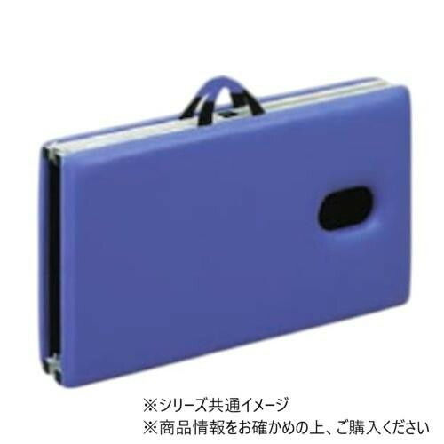 高田ベッド製作所 有孔粉体ムーブ (折りたたみ式ポータブルベッド) 幅50×長さ180×高さ55cm ライトブルー TB-1008U 【北海道・沖縄・離島配送不可】_1