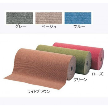 ワタナベ　パンチカーペット　ロールタイプ　ループパンチ 182cm×20m乱　LP-306・ベージュ 【北海道・沖縄・離島配送不可】