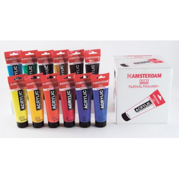 ターレンス アムステルダムアクリリックカラー120ml 12色BNセット AAC12SETBN 498787 【北海道・沖縄・離島配送不可】