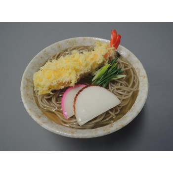 日本職人が作る  食品サンプル　天ぷらそば　IP-426 【北海道・沖縄・離島配送不可】