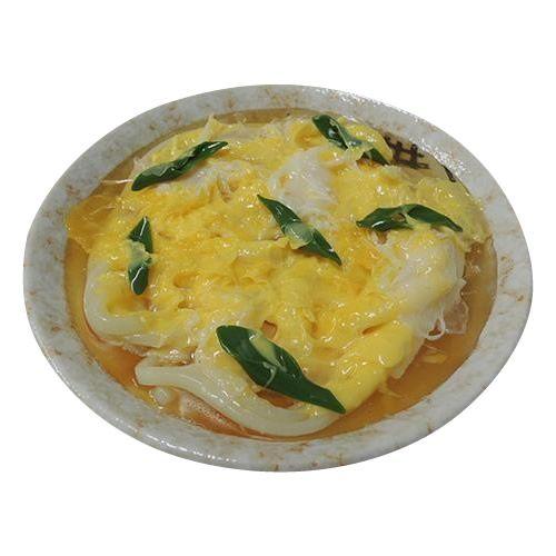 日本職人が作る  食品サンプル　玉子とじうどん　IP-430 【北海道・沖縄・離島配送不可】