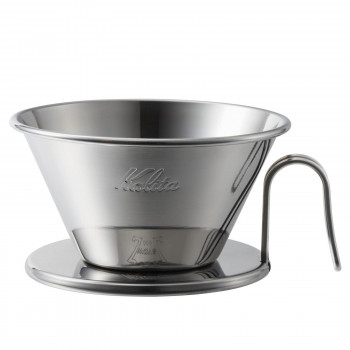 Kalita(カリタ)　TSUBAME＆Kalita　ステンレス製コーヒードリッパー　WDS-185　05097 【北海道・沖縄・離島配送不可】