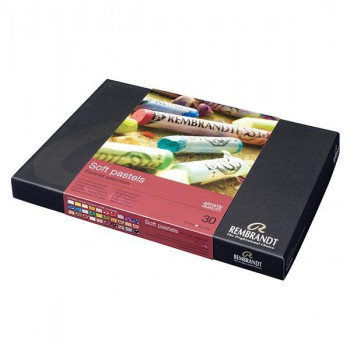 REMBRANDT　レンブラント　ソフトパステル　30色セット 人物画用 T300C30P　473385 【北海道・沖縄・離島配送不可】