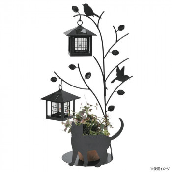 セトクラフト シルエットソーラー(Tree＆Cat)2灯 SI-1956-1300 【北海道・沖縄・離島配送不可】