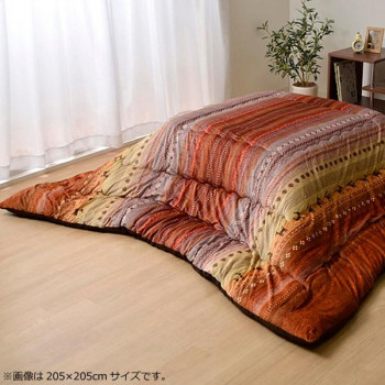 こたつ掛け布団 『ラディ』 オレンジ 約205×245cm 5185239 【北海道・沖縄・離島配送不可】