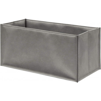 日本製 SAKI(サキ) ストレージボックス 合皮 R-308　グレー 【北海道・沖縄・離島配送不可】