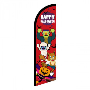 セイルバナー 小 HAPPY HALLOWEEN キャラ赤 40130 【北海道・沖縄・離島配送不可】
