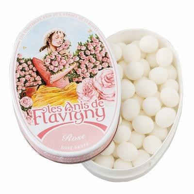 Anis de Flavigny(アニス・ド・フラヴィニー)　キャンディ　ローズ　50g×12個 【北海道・沖縄・離島配送不可】