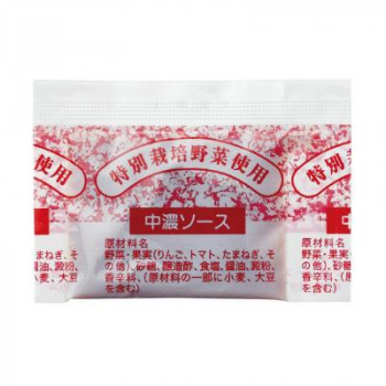 タカハシソース　特別栽培の野菜使用 中濃ソース10g　1000個(250×4)　022270 【北海道・沖縄・離島配送不可】