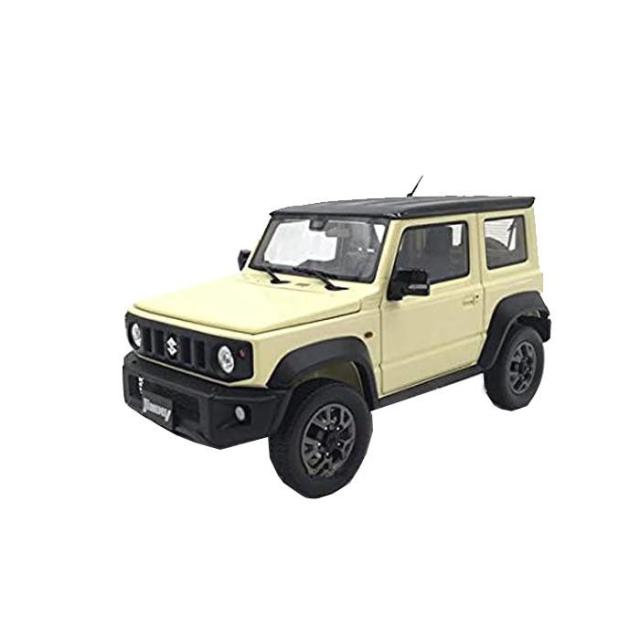 BM CREATIONS スズキ ジムニー JB74 シフォン アイボリー M/ブラックトップ 1/18スケール 18B0003 【北海道・沖縄・離島配送不可】