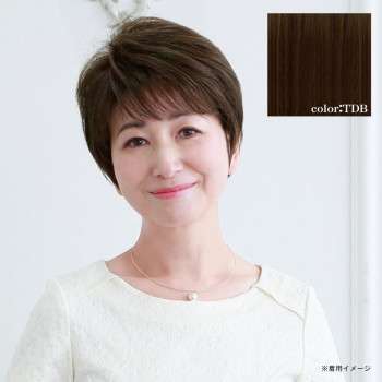 プリシラ オールウィッグ ミセス ミニマムショート A-111 耐熱 TDB・ダークブラウン 【北海道・沖縄・離島配送不可】