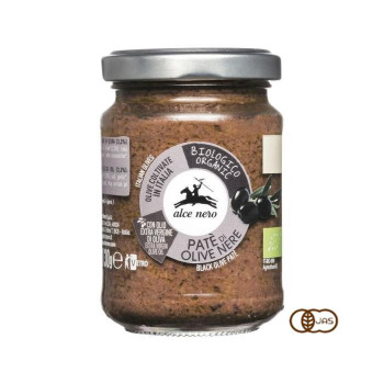 アルチェネロ　有機ブラックオリーブ　パテペースト　130g　12個セット　C5-99 【北海道・沖縄・離島配送不可】