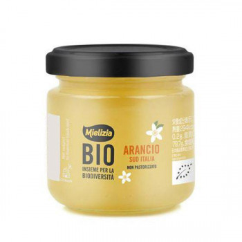 ミエリツィア　イタリア産オレンジ有機ハチミツ　110g　12個セット　C8-12 【北海道・沖縄・離島配送不可】