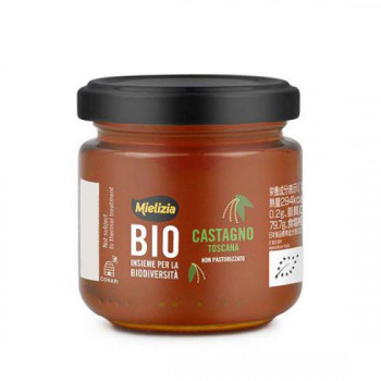 ミエリツィア　イタリア産栗の有機ハチミツ　110g　12個セット　C8-13 【北海道・沖縄・離島配送不可】