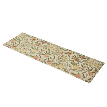 川島織物セルコン Morris Design Studio フルーツ ロングシートクッション 46×148cm LN1729 G グリーン 【北海道・沖縄・離島配送不可】