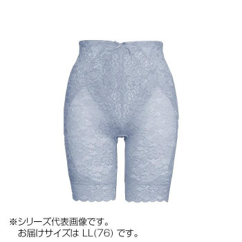 TAMURA Yauco 総レース多機能ロングガードル TYJ90 グレーLL(76)-TYJ90-224-LL-76 【北海道・沖縄・離島配送不可】